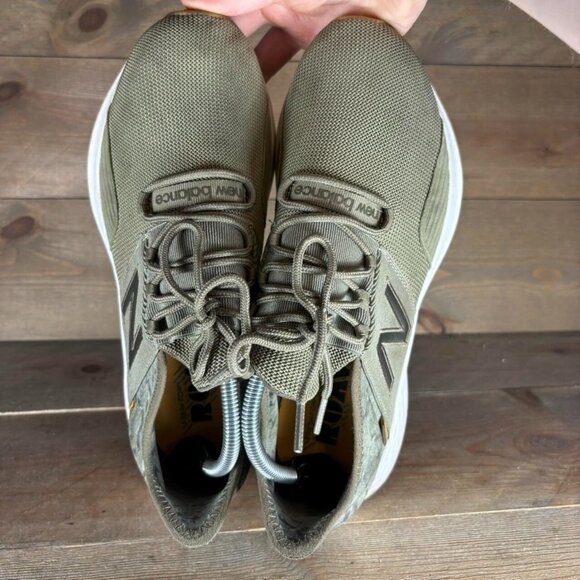 new balance fresh foam roav mens size 10 shoes green athletic running sneakers - Picture 6 of 8